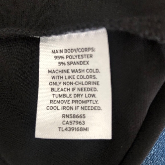 Leith Double Scoop Long Sleeve Thong Bodysuit- NWT - Picture 6 of 10